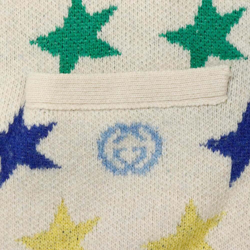Vintage Gucci Knit Tan Cardigan Size M - Picture 5 of 7